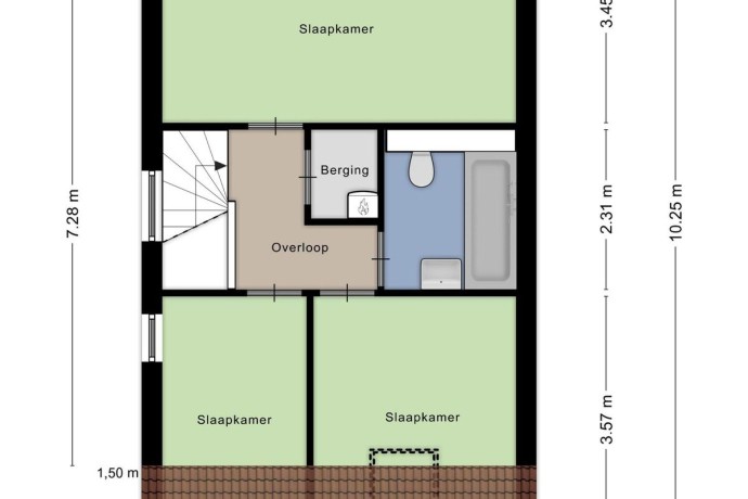 Plattegrond Bovenverdieping - Lotus